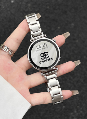 适用华为watch gt5/6手表带新款金属5pro女表智能运动watchgt4腕表带女士专用watch5表链女款高级感3夏天系列
