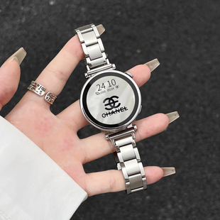 金属5pro女表智能运动watchgt4腕表带女士专用watch5表链女款 6手表带新款 高级感3夏天系列 gt5 适用华为watch