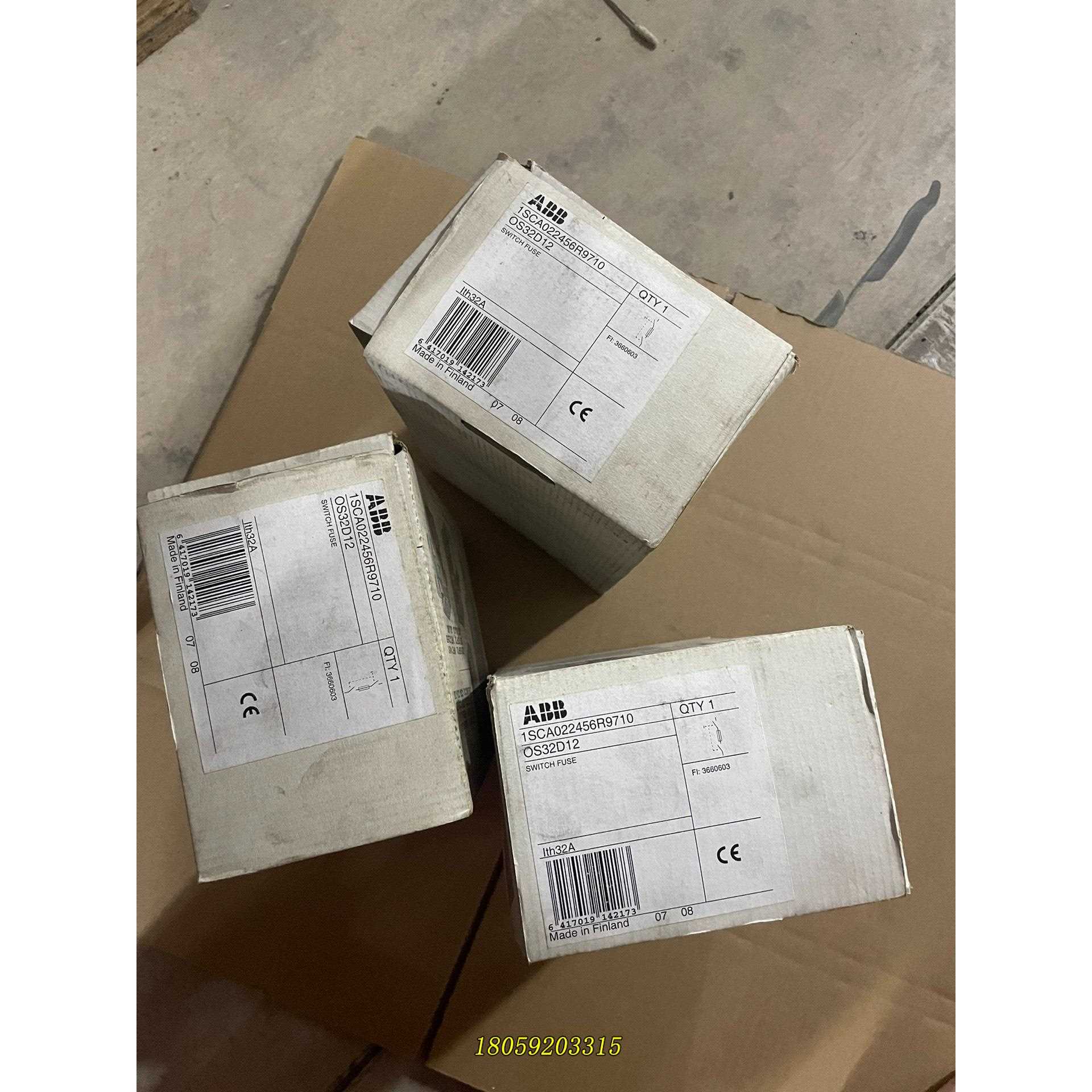 ABB隔离开关OS32D12 1SCA022456R议价