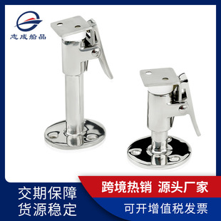 船用不锈钢门吸防撞防水门顶门碰门阻短款锌合金把手固定器定门器