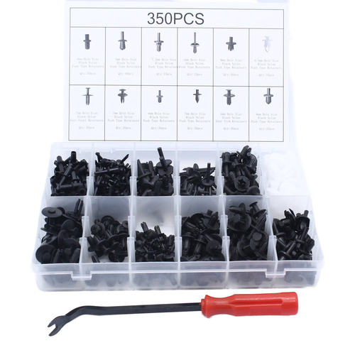 350PCS盒装汽车通用内饰/挡泥板