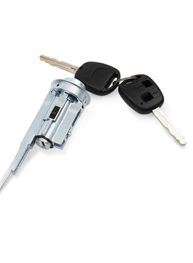 适用丰田98-07点火锁芯开关带2把钥匙 69052-34040， 89703-33070