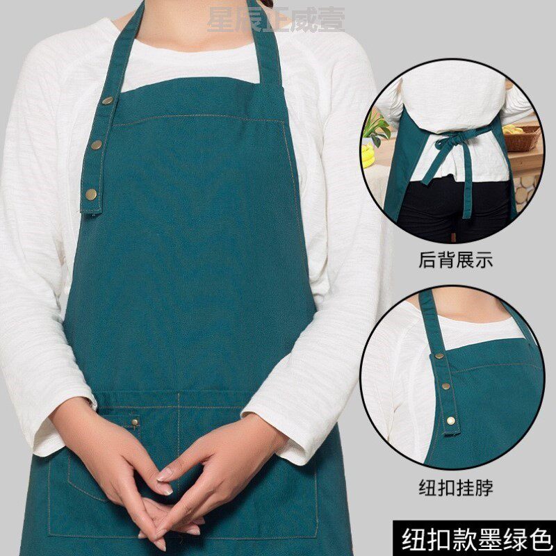 围裙厨房家用网红烘焙工作服夏季新款画画女防油2024防水做饭餐饮