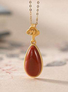 气质女士百搭吊坠套链