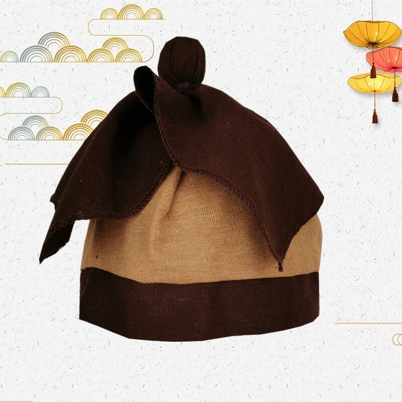 古代平民百姓帽子棉麻老粗布店小二跑堂u衣服茶馆酒楼农民表演服