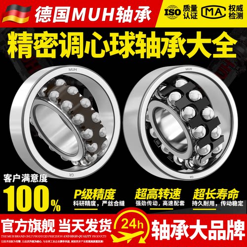 德国进口调心球轴承大全双列高速