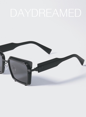 暗黑哥特风UV400氛围感近视墨镜