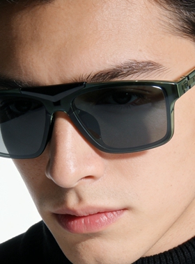 翻盖可拆卸夹片墨镜UV400防紫外线辐射防晒可配近视太阳眼镜框架