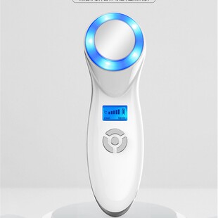 美容院红蓝光冷热导入仪家用面部美容仪冰敷冰导仪充电冰锤冷敷仪