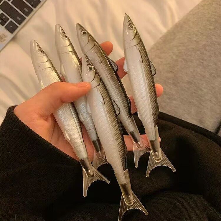 正經摸魚創意搞怪咸魚筆