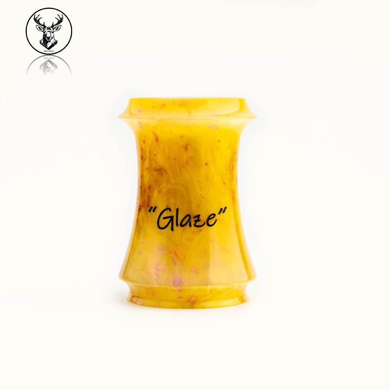 ARNOxOUMOI-诺黄琉璃灯塔高回弹特二满洲里獾毛男士泡沫剃须刷