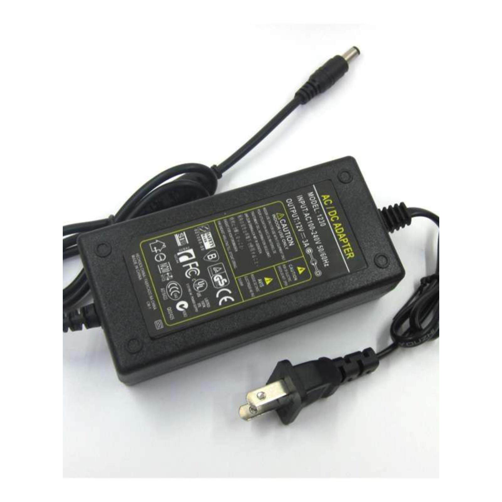 Songren松人19/22/24寸电脑液晶显示器电源适配器12V2.5A充电器线