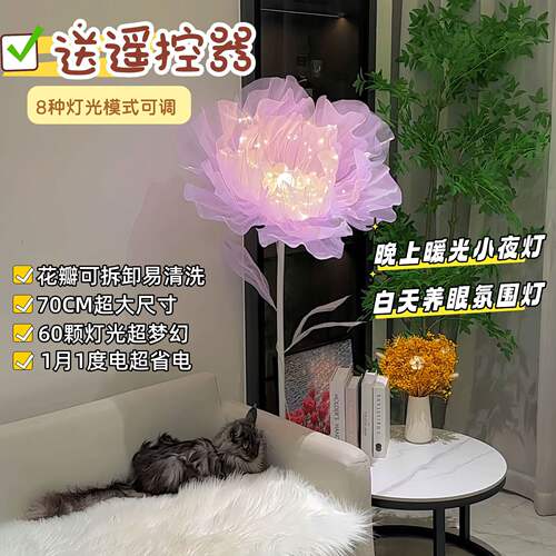 网红爆款开合花商业店铺橱窗拍照仿真花派对开合花店面落地摆件