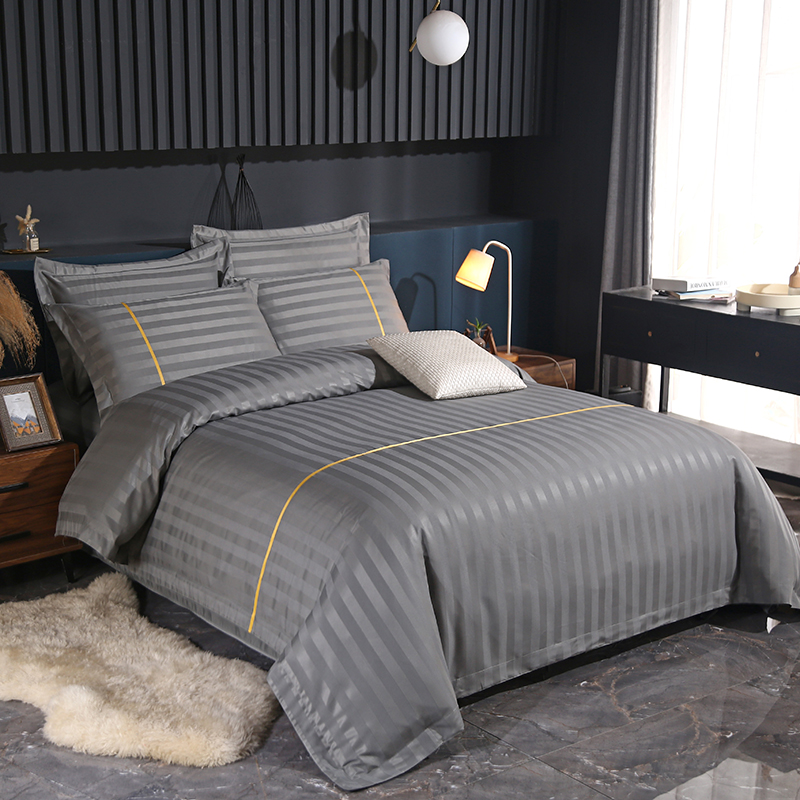 酒店被褥全套七件套民宿被套床单白色四件套带被芯床上被褥八件套