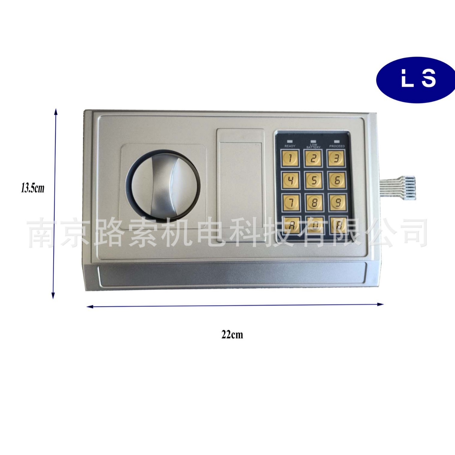 厂家供应20ED系列指示灯保险箱电子锁保管箱电子密码锁旋钮型电子