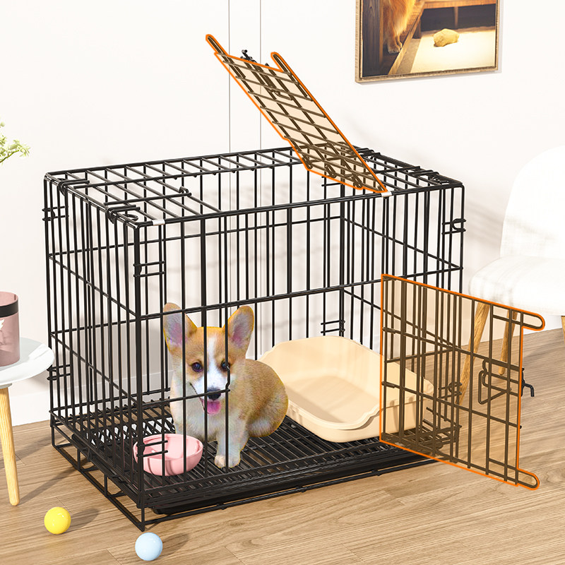 。养猫咪蓝猫专用笼子猫笼子双层加密室内带厕所家用便携小型猫别
