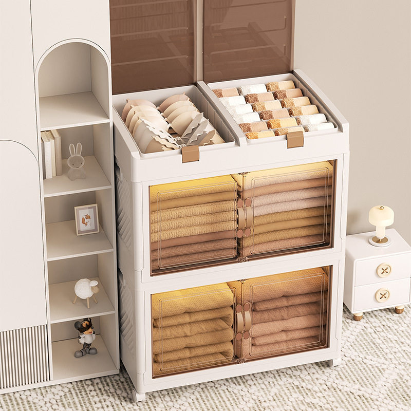 塑料储物玩具置物柜子收纳箱家用收纳折叠衣柜衣服衣物被子整理