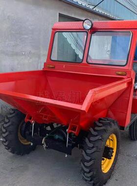 前翻式柴油翻斗车翻 电启柴油翻FD-10斗车 免试斗摇机器 动工程运