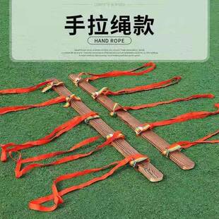 味运动舟会人道具三人四齐心协力板竞走游戏大趣脚板MQ-MBX同共济