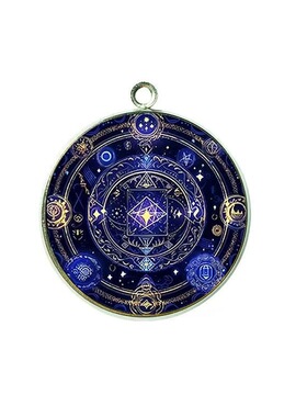 北斗紫星镇吊坠塔罗桌布