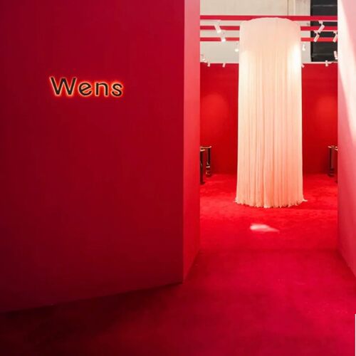 Wens星辰流星锆石手镯小众时髦