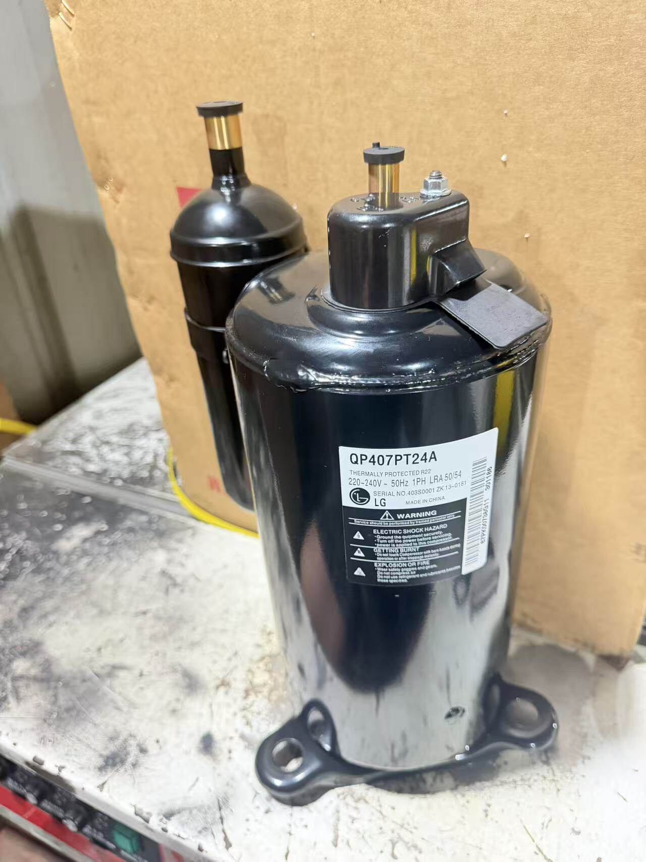 全新原装LG乐金3P匹空调压缩机QP442JAA QP407PAA空调220v压缩机