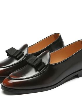 45 46 47 48大码男士皮鞋Large size men's leater soes Black