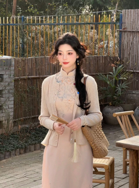 故双栖【夏至】新中式无袖复古旗袍女改良年轻款日常可穿2026新款