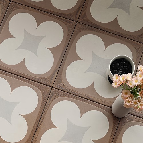 大嘴河马仿木纹自粘防水防滑地贴