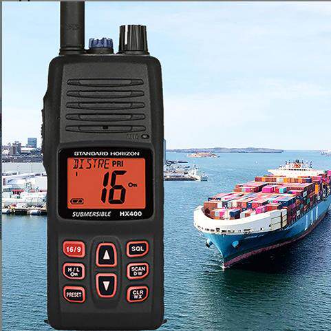 HX400IS对讲机 船用对讲机防水 大功率船用港口码头甚高频