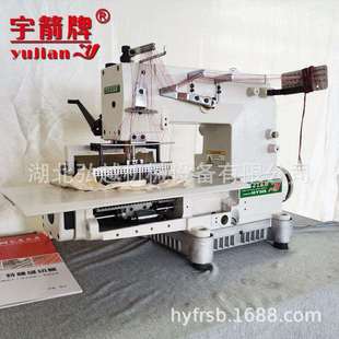 弘越多针车缝纫机 帆布手套机器 直驱 25针0.6针位多针机平缝机