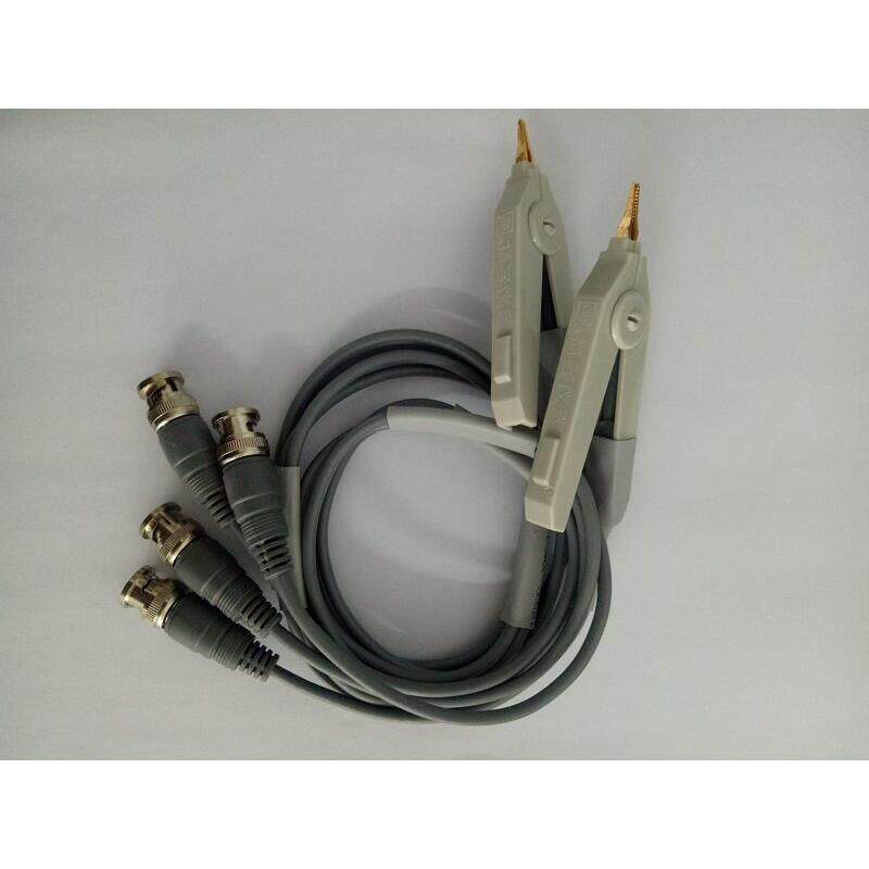 常州扬子LCR数字电桥测试线四端开尔文测试线同惠固纬安柏测试夹