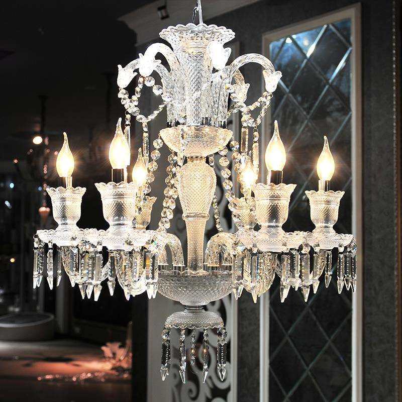 直销欧式奢华水晶吊灯法式客厅餐厅大气蜡烛灯简欧卧室艺术灯具,机械设备,其他机械设备,淘宝优惠券,粉丝福利购,淘宝优惠卷