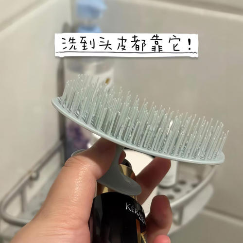 软硅胶按摩头皮洗发梳不伤发