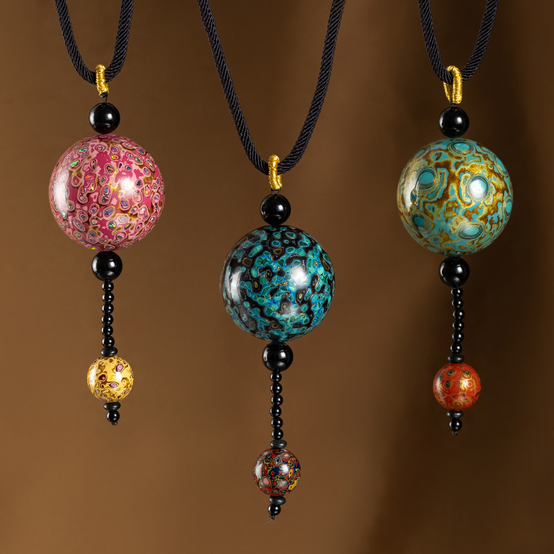 donguan冬官大漆经典复古男女项链毛衣链素雅简约民族风 玉琼瑶,特色手工艺,漆器,淘宝优惠券,粉丝福利购,淘宝优惠卷