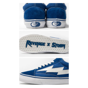 官方正品REVENGE X STORM闪电帆布鞋复仇风暴休闲透气低帮板鞋潮