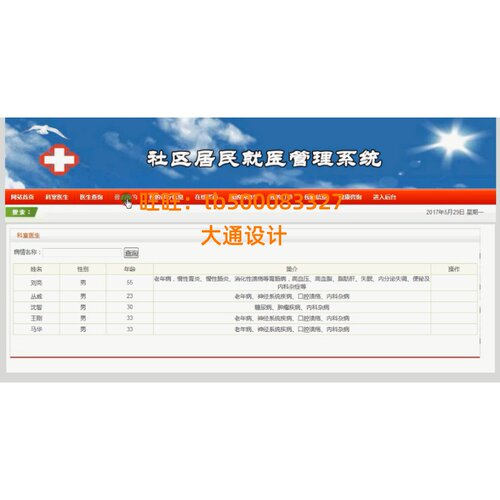 JAVA JSP社区居民就医院预挂号管理系统网站设计ssh ssm