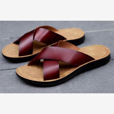 Slippers For Men Leather Slippers Flipflops Sandals Men 鞋