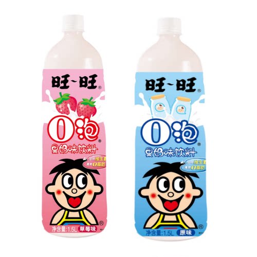 旺旺生日聚会乳酸菌饮料o泡果奶