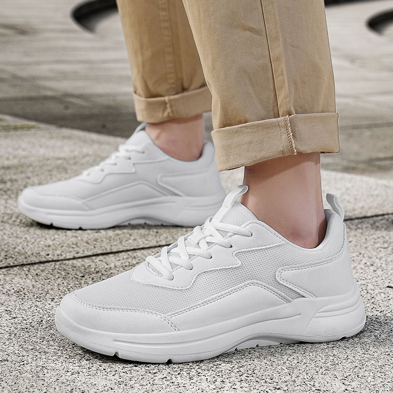 男鞋2025春夏新款轻便网面运动鞋