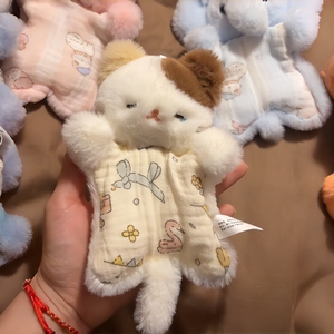 小猫豆袋玩偶安抚玩偶2026新款女生毛绒玩具解压玩具捏捏乐布娃娃