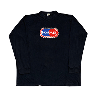 重磅270克！厚重感！美式街头长袖T恤男女高街学院风加大码打底衫