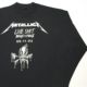 Purge长袖 240g Shit Binge 重磅破洞tee Metallica1993专辑Live