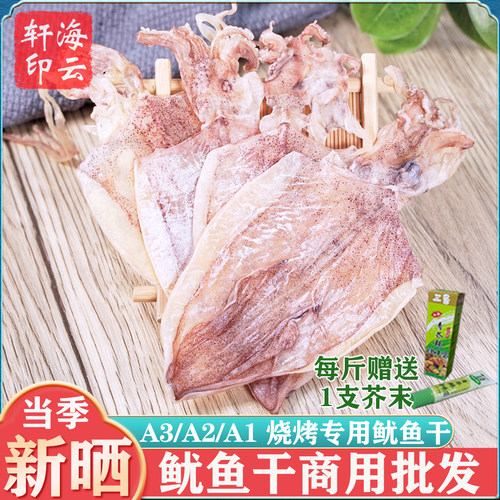 淡干鱿鱼干质优价廉烧烤专用批发