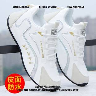 福建晋江高端运动鞋同款男鞋新款潮男休闲鞋手工包底鞋内增高运动