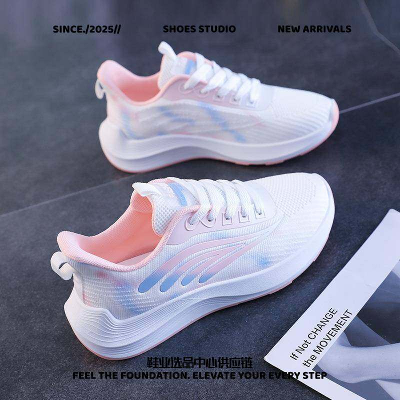 晋江女鞋女鞋春款网面运动鞋女透气旅游鞋小白鞋平底休闲,女鞋,网面鞋,淘宝优惠券,粉丝福利购,淘宝优惠卷