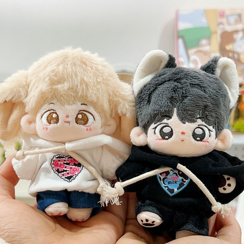 可爱10厘米娃衣棉花娃娃公仔换装