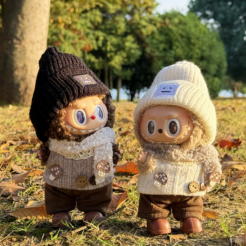 拉布布秋日毛衣套装换装