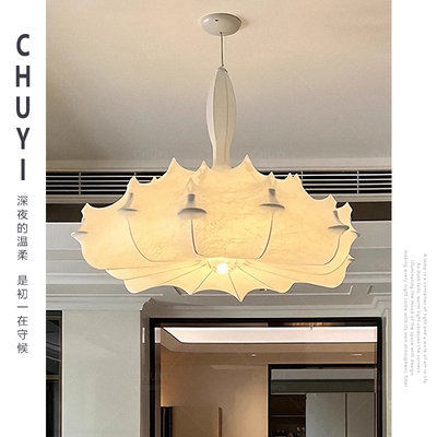 轻法式Zeppelin客厅蚕丝吊灯