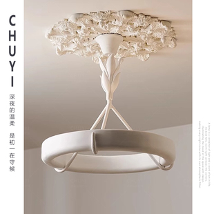 法式Athena Calderone复古石膏客厅吊灯设计师轻奢别墅卧室餐厅灯